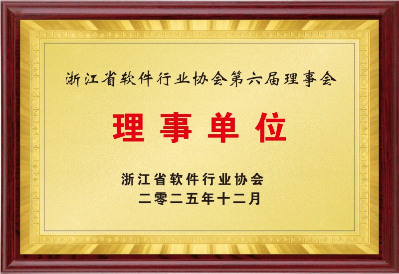 浙江省软件行业协会理事